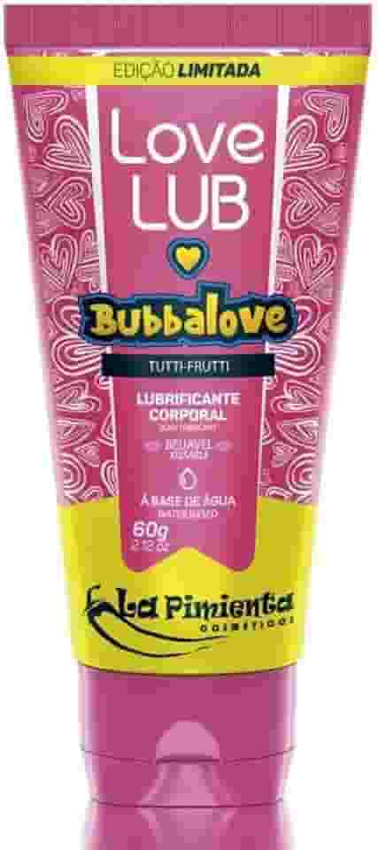 LUBRIFICANTE BUBBALOVE TUTTI-FRUTTI - EDIÇÃO LIMITADA LOVE LUB 60g - LA PIMIENTA