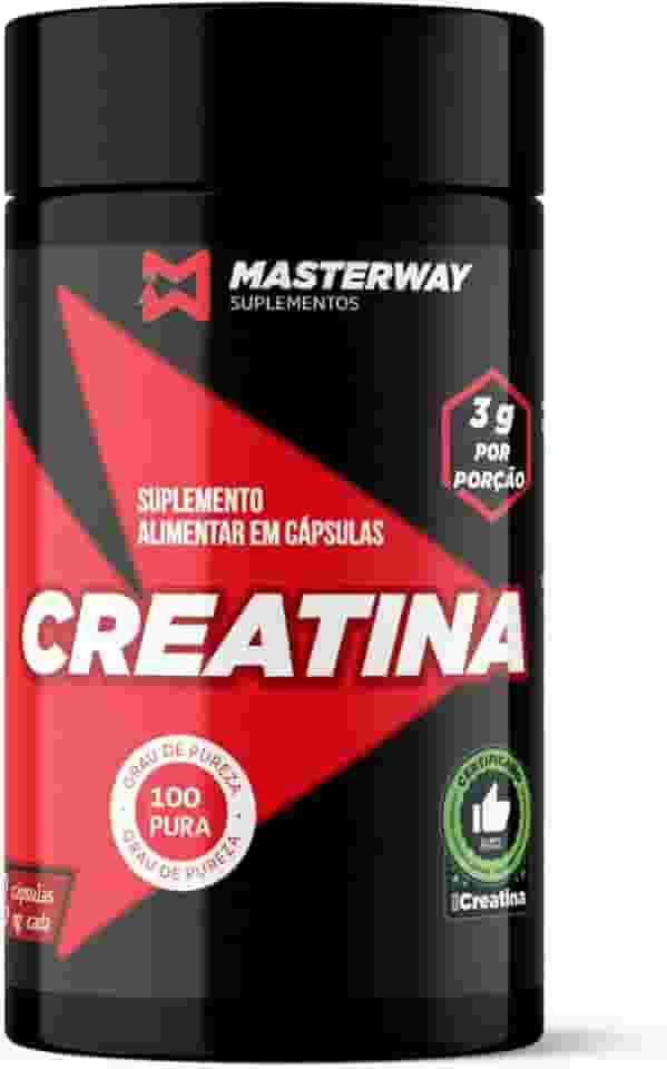 Creatina em Cápsulas (150 caps) - Masterway Suplementos