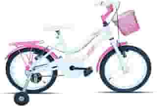 Bicicleta Infantil Forss Hello, Aro 16, Com Cestinha e Rodinhas, Para 3 a 6 Anos