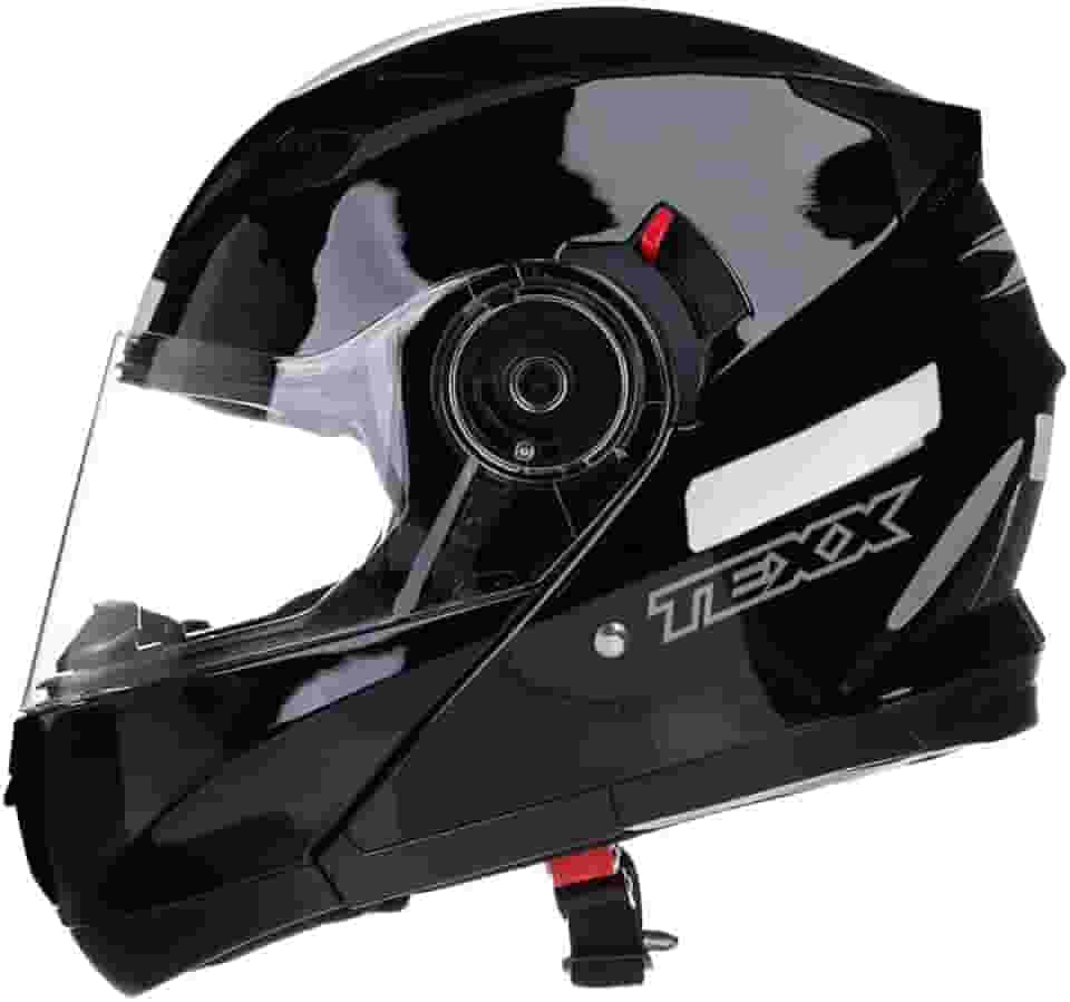 Capacete Texx Escamot Gladiator V3 Preto Brilho 58