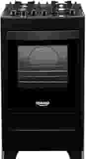 Fogão 4 bocas Dako Supreme Glass Preto com mesa de vidro - Bivolt