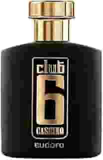 Club 6 Cassino Masculino 95 Ml - Deo-colônia Eudora