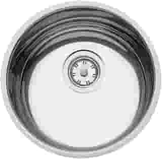 Cuba de embutir Tramontina Basic 30 BL em Aço Inox Natural Ø 30cm