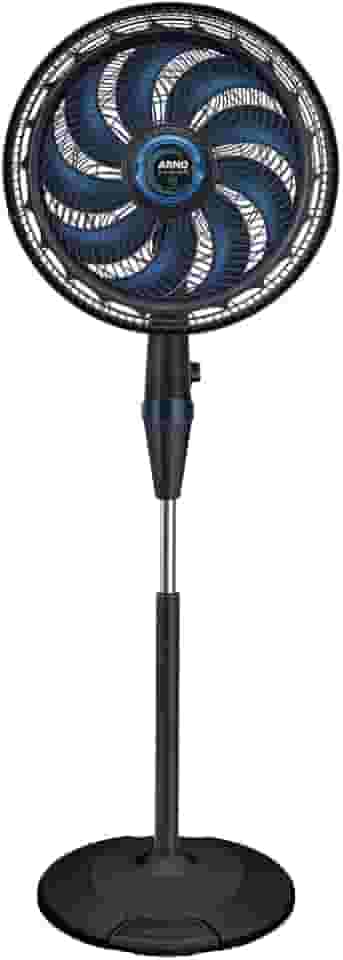 Ventilador de Coluna Arno X-TREME 9 40cm com função Repelente Líquido VE9R, 160W, 9 Pás, 3 Velocidades, Função Repelente, Oscilação 80º, Altura Ajustável de até 1,5m, 220V