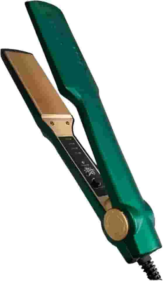 Chapinha de Cabelo Profissional com Placas de Cerâmica – 250°C, Aquecimento Rápido, Controle de Temperatura, Alisamento e Modelagem para Todos os Tipos de Cabelo – 110V, Verde