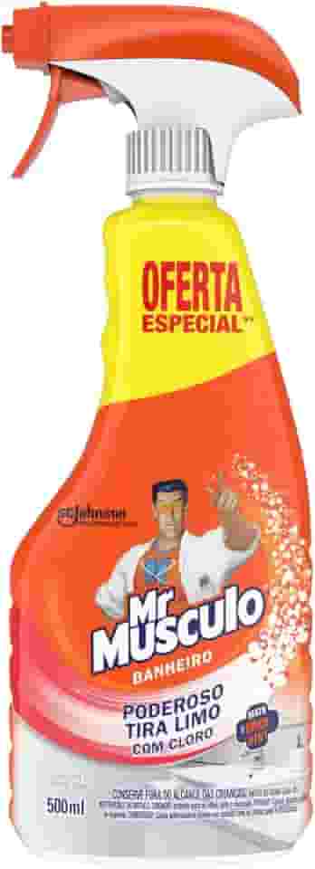 Mr. Músculo Tira Limo Limpador Para Banheiro, Embalagem Promocional, 500Ml