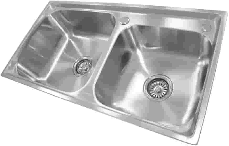 Guimmis, Cuba Aço Inox Dupla para Cozinha Pia Gourmet Guimmis.casa