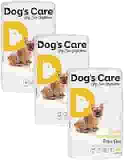 Kit com 72 Fraldas Descartáveis Dog's Care - Cães Macho - Tamanho M