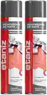 2 Spray Removedor De Tinta Verniz Parede Teto Etaniz 400ml
