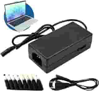 Globi Imports Carregador Universal Notebook, 9 Pinos Multi Conectores, 96W, USB-C, Compatível com Vários Modelos de Notebook e Monitores, Bivolt 110/220v
