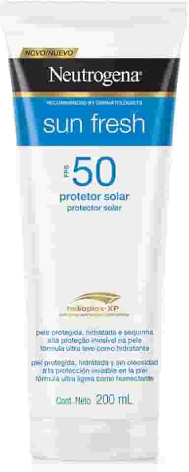 Neutrogena Sun Fresh Protetor Solar Corporal, FPS 50, 200ml