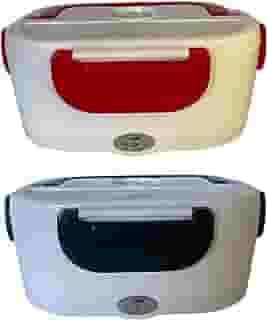 MARMITA ELETRICA AUTOMATICA 12V PARA CARRO TAXI UBER LANCHEIRA TERMICA COM DIVISORIAS LUNCH BOX