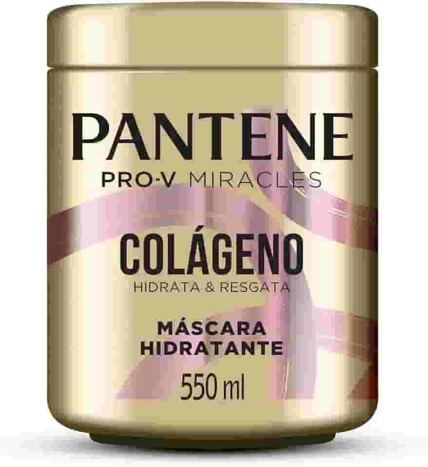 Máscara Hidratante Pantene Pro-V Miracles Colágeno Hidrata & Resgata 550 ml