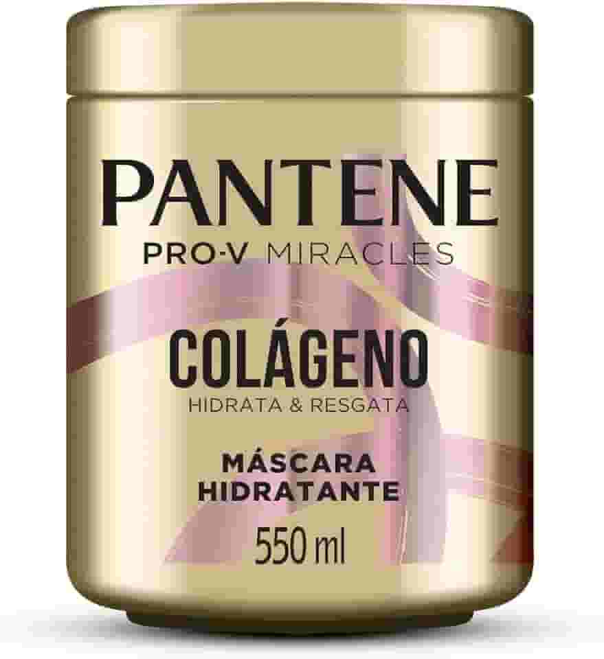 Máscara Hidratante Pantene Pro-V Miracles Colágeno Hidrata & Resgata 550 ml