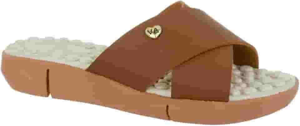 Tamanco Feminino Ortopédico Chinelo X Palmilha Anti-Stress Massageadora Leve Confortavel Via Angel 56.03