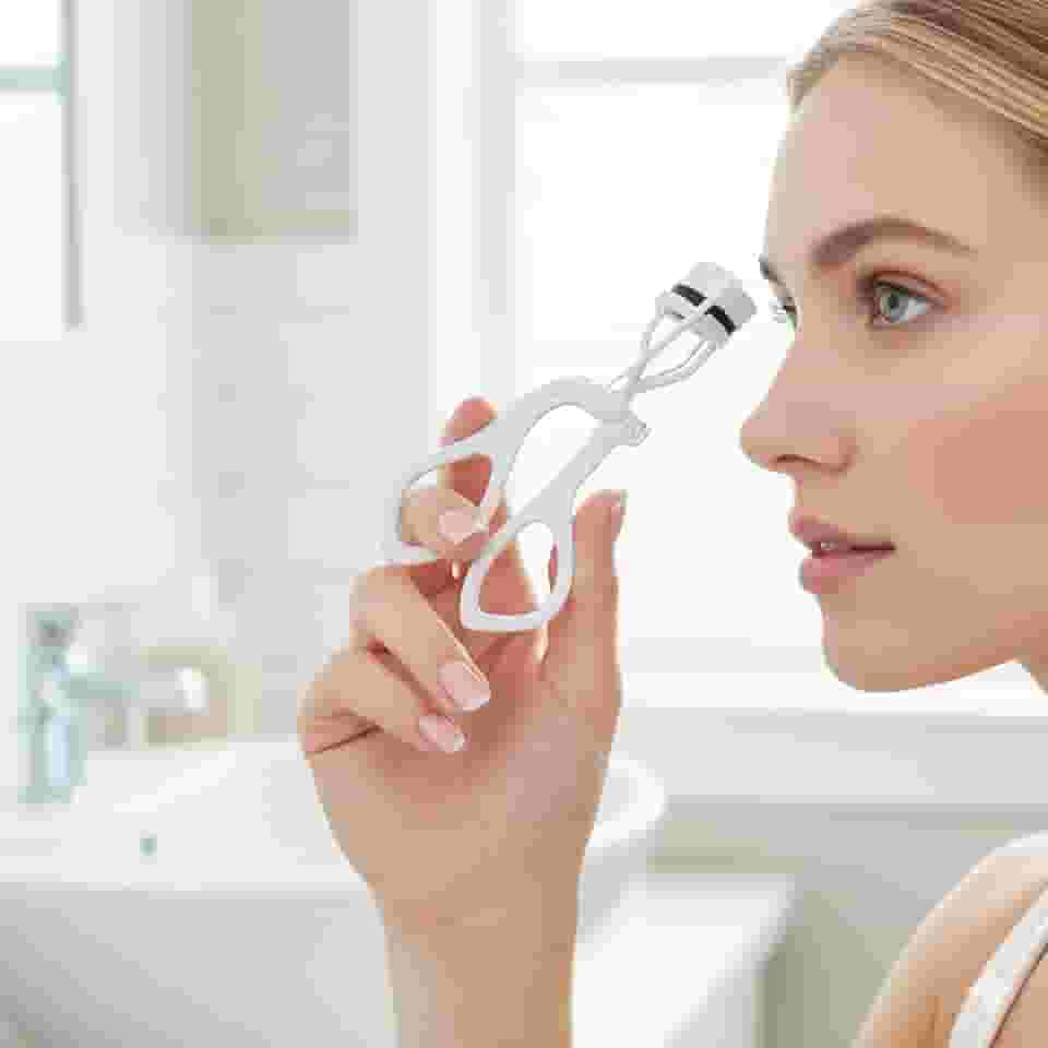 Curvador de Cílios Elétrico Aquecido USB Térmico Portátil