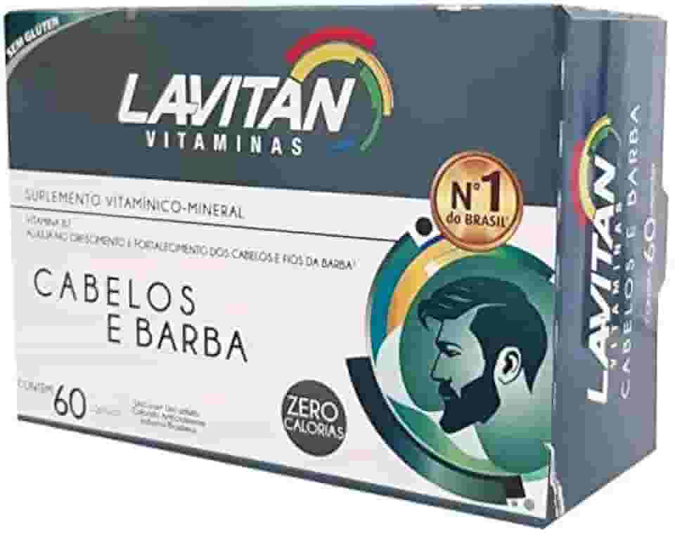 LAVITAN MEN CABELOS E BARBA - 60 COMPRIMIDOS