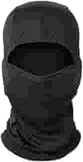 Balaclava Térmica Ninja Premium, Preto, Tamanho Único, 88% Poliéster 12% Elastano, para Camping, Moto, Trekking, Todas as Estações