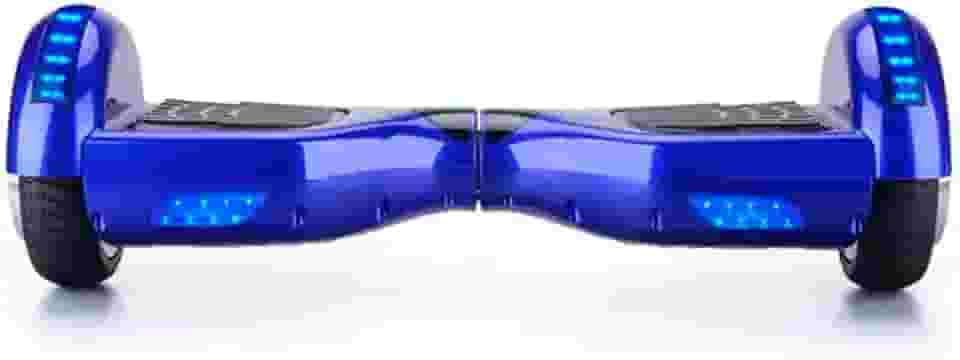 Hoverboard Skate Elétrico 6.5" com Bolsa Led Bluetooth Azul Bivolt Brinovar