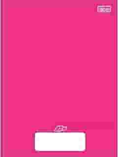 Tilibra - Caderno Brochura Capa Dura 1/4 D+, 96 Folhas, Rosa