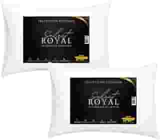 Kit 2 Travesseiros TRP Imports Select Royal Toque de Plumas Antialérgico Linha Hotel