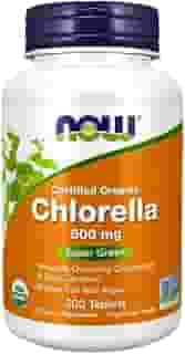 Clorela Orgânica Chlorella 500mg Importada EUA 200 Tabletes