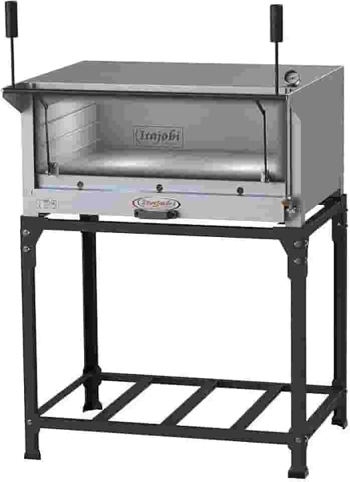 Forno De Pizza Industrial À Gás Refratário 80x62cm Itajobi