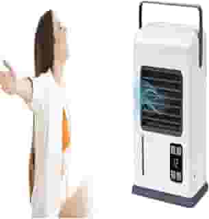 Ar Condicionado Portátil USB Bivolt Ventilador Silencioso