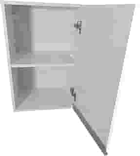 Armário Suspenso Multiuso 40cm Branco - Aéreo para Cozinha e Lavanderia em MDF Entregue Montado (Porta Direita)