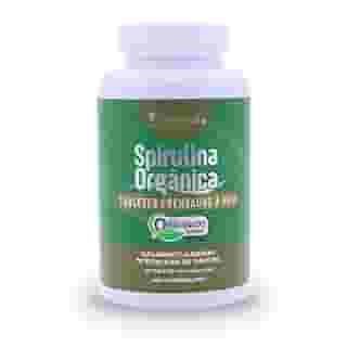 Spirulina Orgânica 300 Tabletes. Certificada SisOrg IBD 100% Pura Prensada à Frio