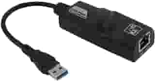 HNQH Adaptador USB 3.0 para Ethernet, 10/100/1000 Mbps Gigabit RJ45 Adaptador de Rede LAN para MacBook, XPS, Surface Pro, Notebook, PC