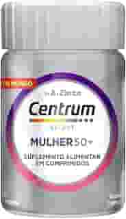 Centrum Mulher 50 Mais Multivitaminico, com Vitamina D, Vitamina B12, Calcio e Magnesio, 30 Comprimidos