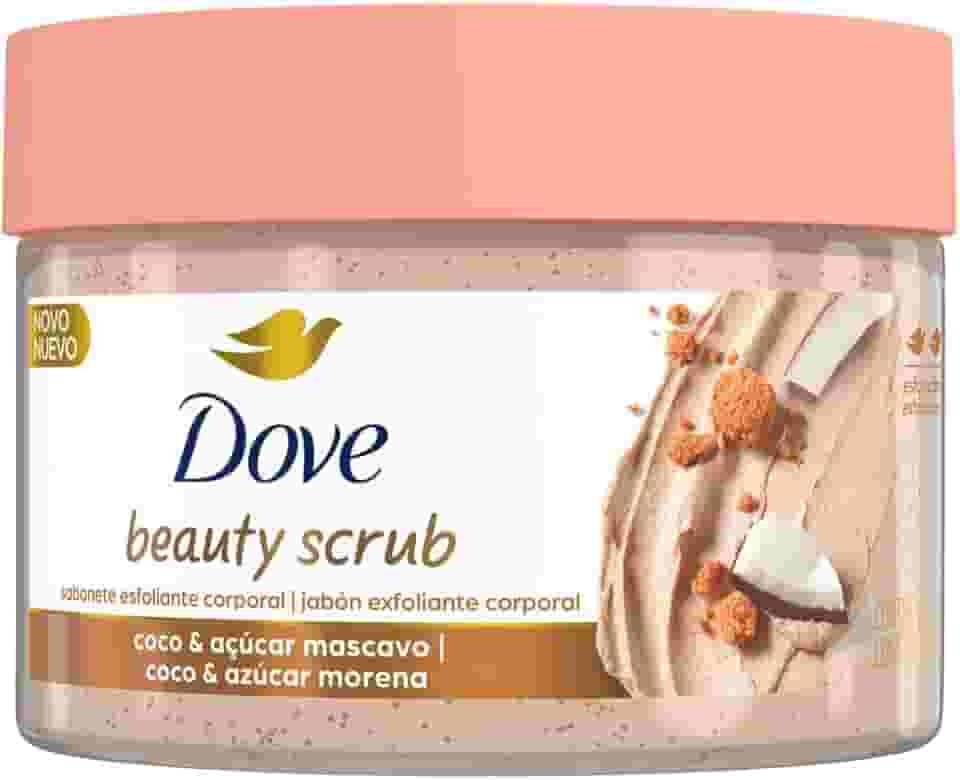 Dove Beauty Scrub Esfoliante Corporal de Coco e Açúcar Mascavo 280g