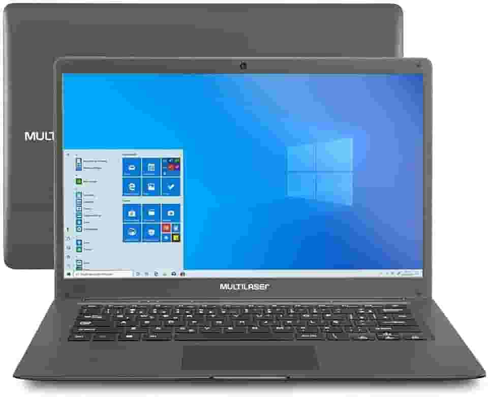 Notebook Legacy Cloud 2GB 32GB 14,1" Windows 10 Cinza Multilaser - PC130