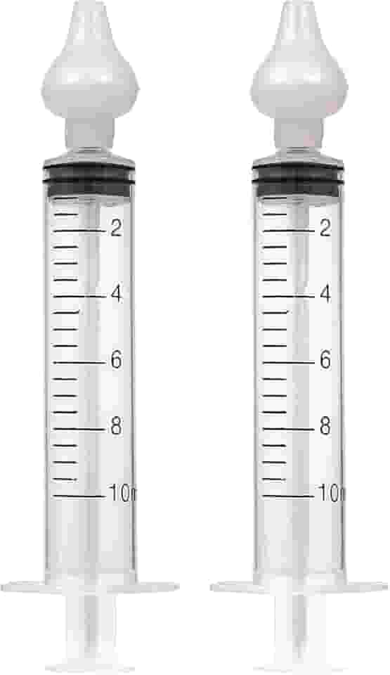 Seringa Para Lavagem Nasal Higienizador Lavador Nasal 10ml (2 unidades)