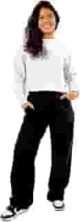 Conjunto Moletom Feminino Blusa E Calça Pantalona
