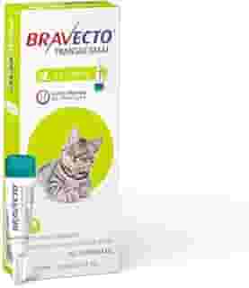 Bravecto® Gatos Transdermal 112,5mg - Antipulgas - Gatos de 1,2 a 2,8kg - 1 Pipeta 0,4ml - MSD Saúde Animal