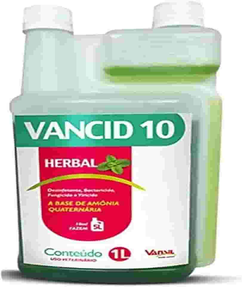 Desinfetante Bactericida Vansil Vancid 10-1 Litro Herbal