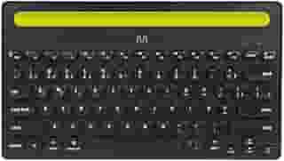 Teclado sem Fio Slot Vários Dispositivos 3 pareamentos simultâneos Bluetooth Preto Multi - TC284