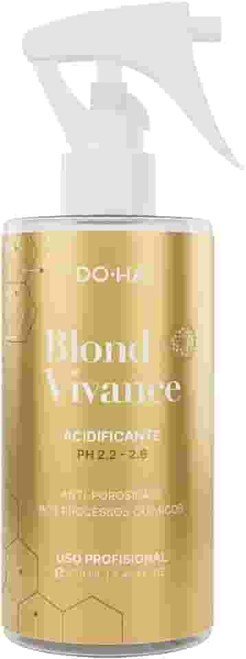 Doha Blond Vivance Acidificante para Cabelos Loiros, pH 2.2-2.6, Anti-Porosidade, 250ml