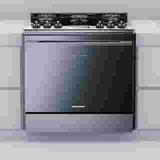 Fogão Brastemp 5 Bocas De Embutir Cor Inox Com Mesa De Vidro E Touch Timer Com Autodesligamento - BYS5VCR 220V