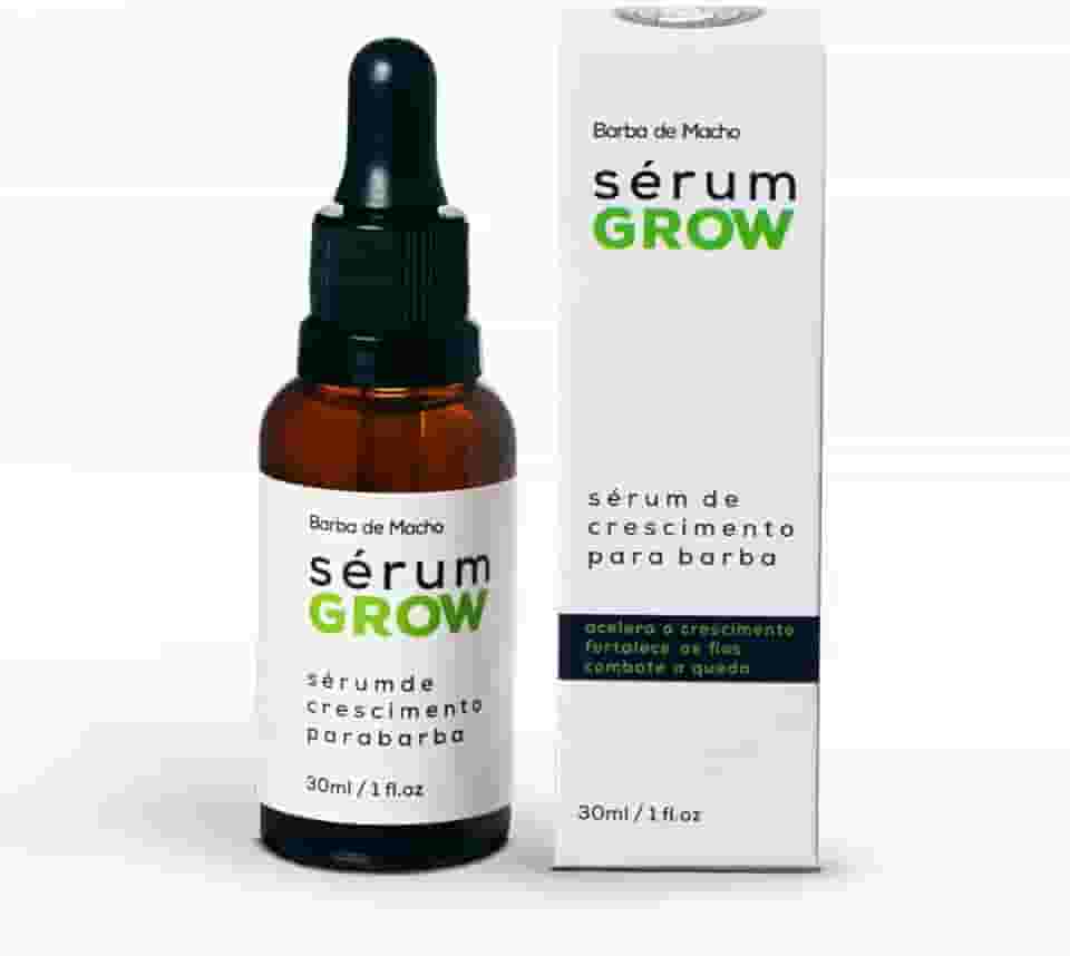 Serum Grow Blend de Ativos Para Crescer 30ml Barba de Macho