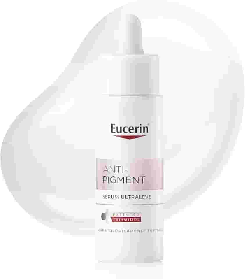 EUCERIN Sérum Facial Ultraleve Antimanchas e Antibrilho 30ml, Anti-Pigment, Clareador, Thiamidol, Peles Oleosas