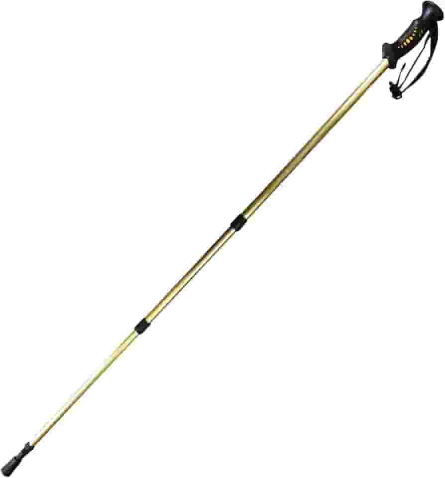 Bastão de Caminhada Ajustável – Alumínio Leve, Dobrável com Ponta Antiderrapante