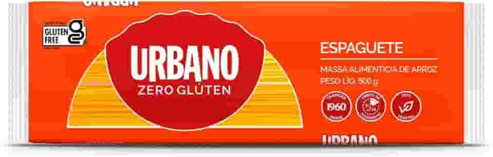 Urbano, Macarrão de Arroz, Espaguete, Zero Glúten - 500 g