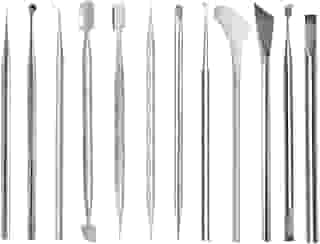 Kit Completo Com 12 Instrumentos Para Manicure Profissional Cutemax