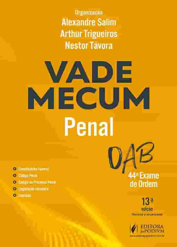 Vade Mecum Penal - 44º Exame de Ordem - 13ª Edição (2025)
