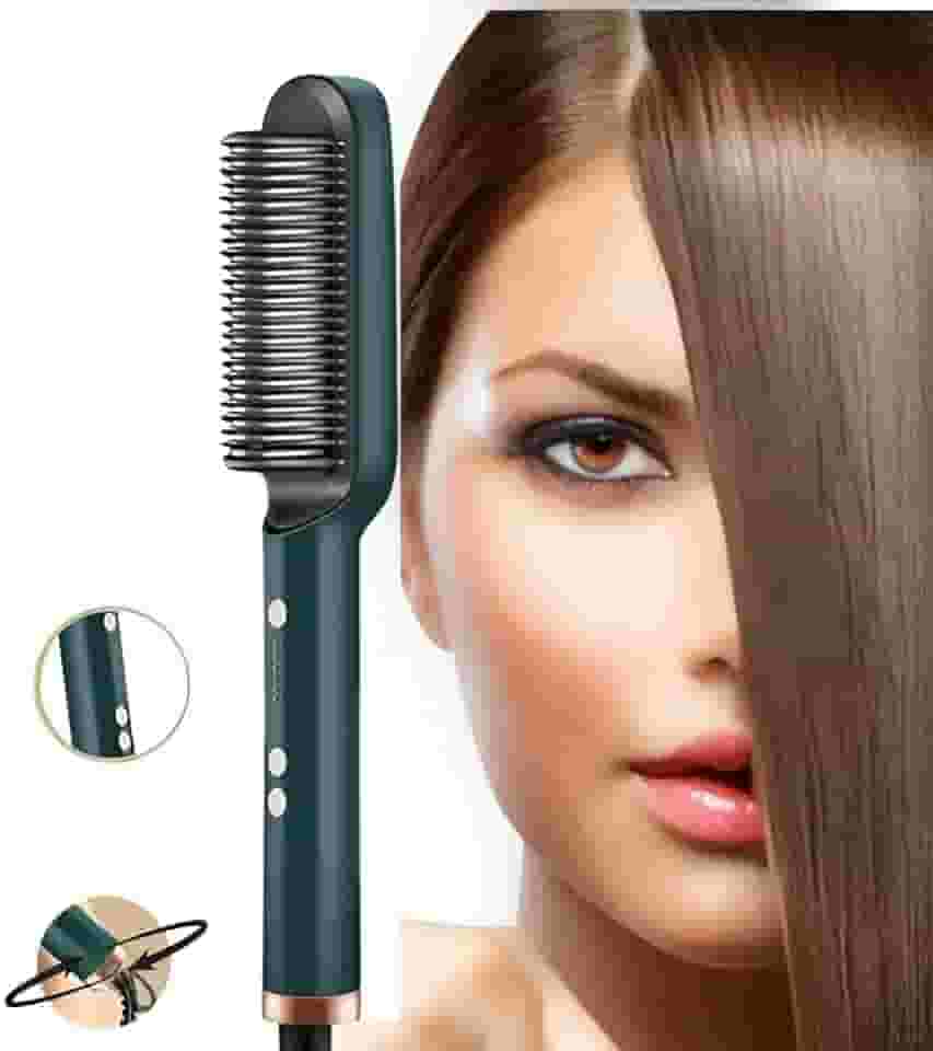 BENEDITA, Escova Alisadora Elétrica Cerâmica 5 Em 1 Bivolt