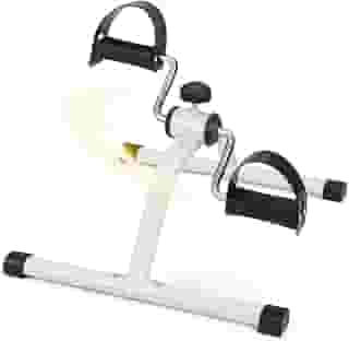 Mini Bicicleta Ergométrica Portátil 2 em 1 – Exercício de Pernas e Braços, Resistência Ajustável, Silenciosa, Dobrável, Reabilitação e Fisioterapia em Casa ou Escritório