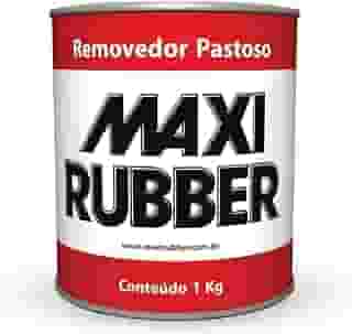 Removedor de Tinta Pastoso Maxi Rubber 1 Kg